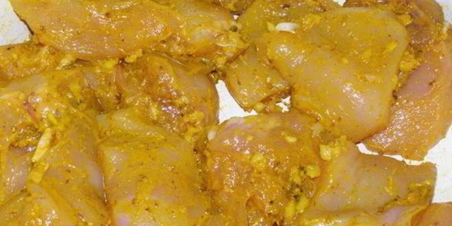 Рецепт куриных шашлычков в прянома маринаде