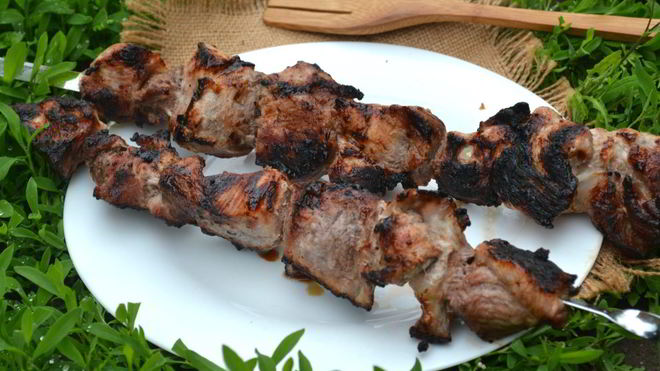 Рецепт Маринад для шашлыка из свинины с кефиром