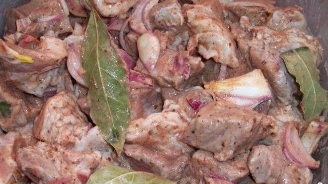 Рецепт Маринад для шашлыка с вином