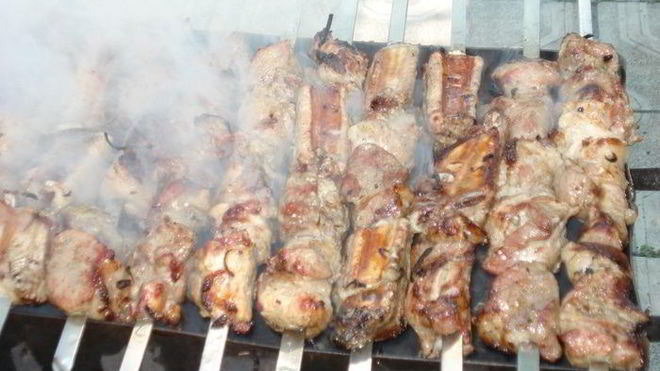 Рецепт Нежный шашлык