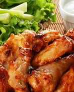 Пикантный шашлык из куриных крылышек