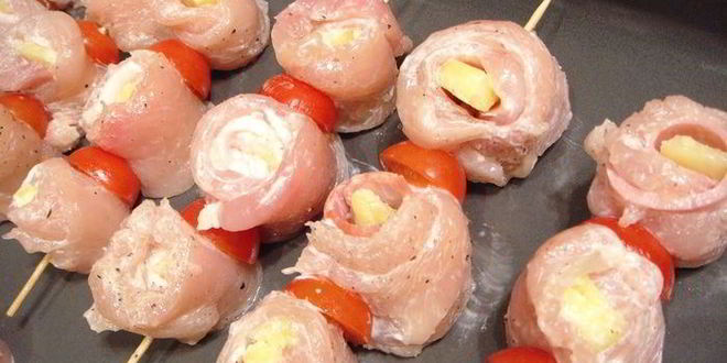 Рецепт пикантные шашлычки