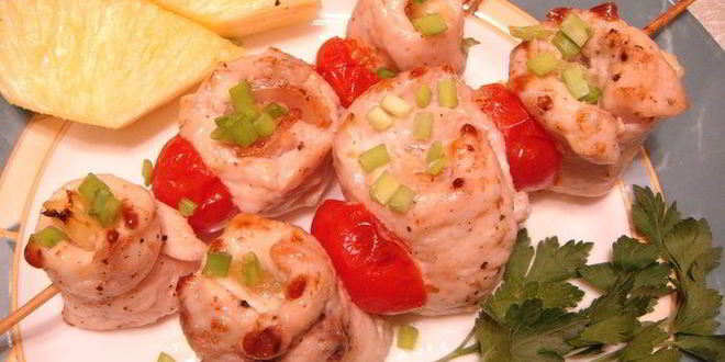 Рецепт пикантные шашлычки