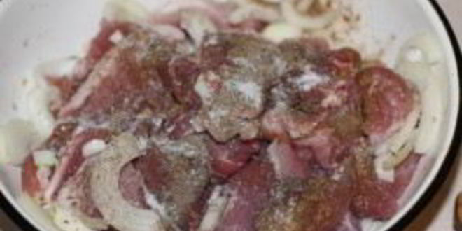 Рецепт правильный шашлык из свинины