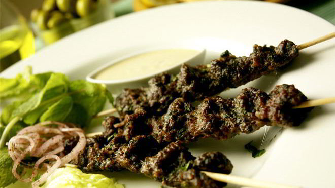 Рецепт Шашлый из куриной печени