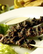 Шашлый из куриной печени