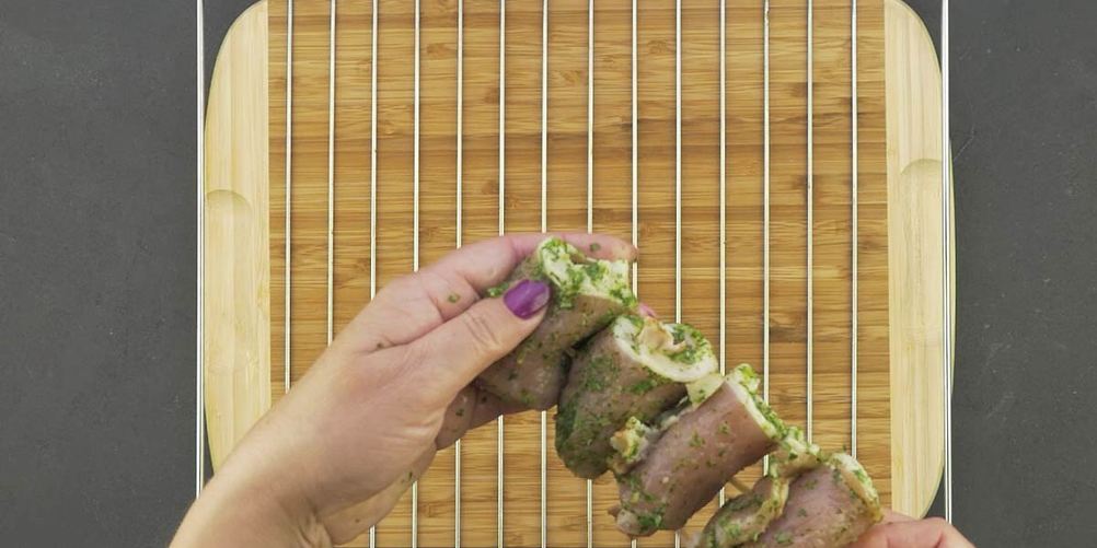 Как приготовить шашлычки-гриль из свинины