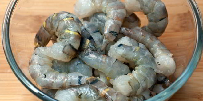 Рецепт шашлычки из гребешков и креветок