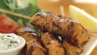 Рецепт Шашлычки из индейки по-индийски