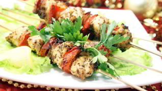 Рецепт Шашлычки из курицы