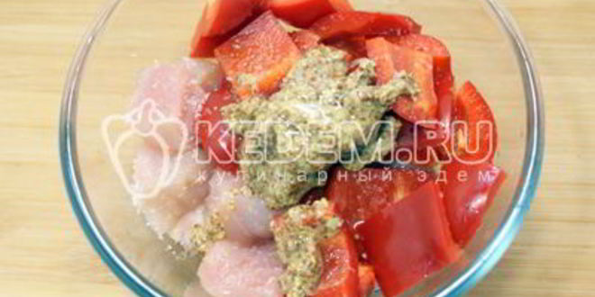 Рецепт шашлычки из курицы