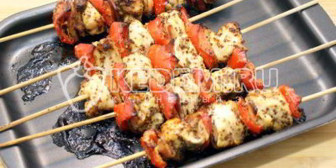 Рецепт шашлычки из курицы