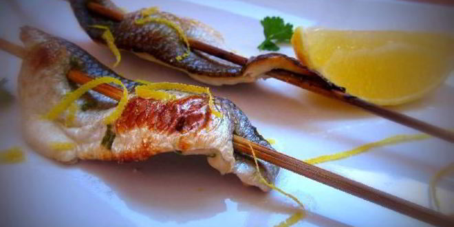 Рецепт шашлычки из рыбы с медом и розмарином