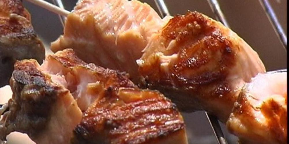 Как приготовить шашлычки из семги