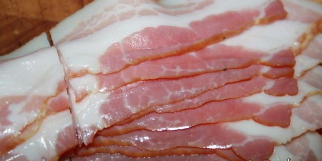 Рецепт шашлычки из свиного карбонада в беконе