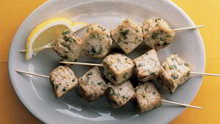 Рецепт Шашлычки из тунца