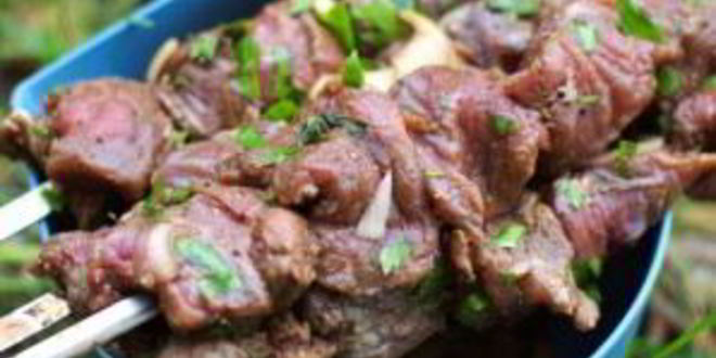 Рецепт шашлык из баранины с уксусом