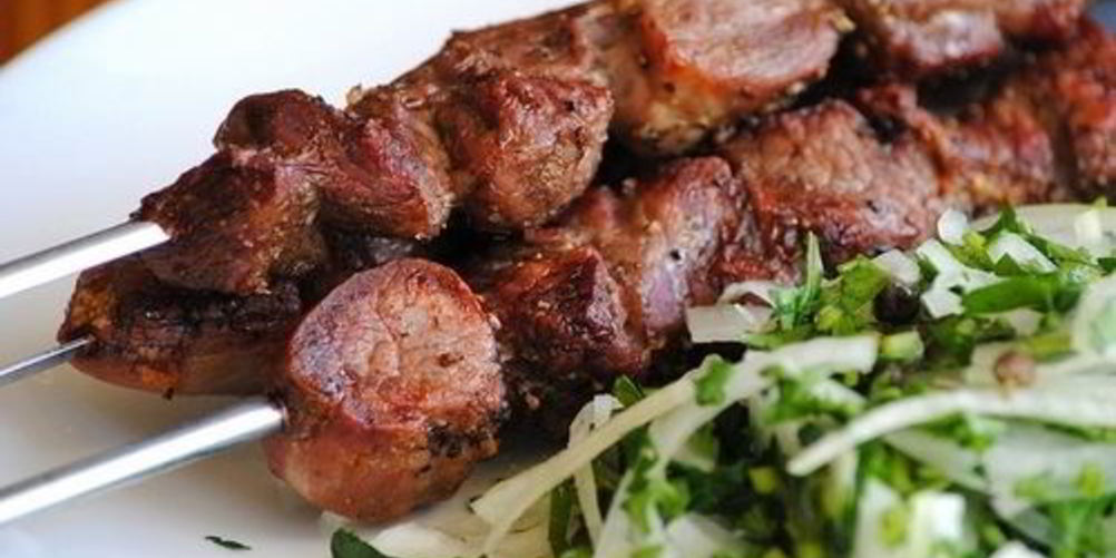 Рецепт шашлык в рукаве