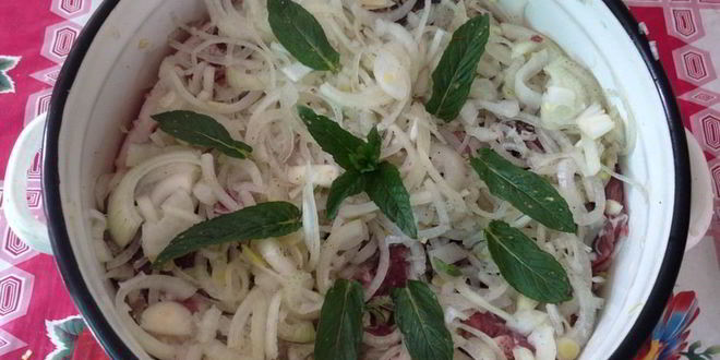 Рецепт шашлык из баранины