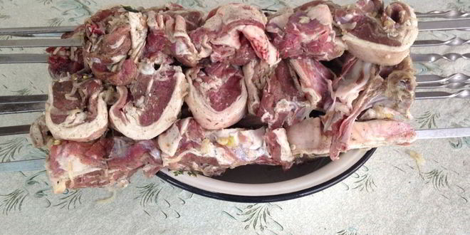 Рецепт шашлык из баранины