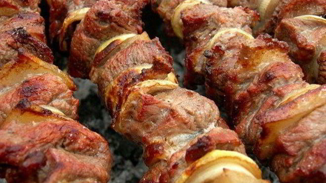 Рецепт Шашлык из белого мяса
