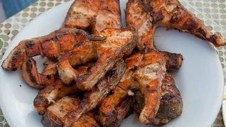 Рецепт Шашлык из форели