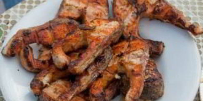 Рецепт шашлык из форели