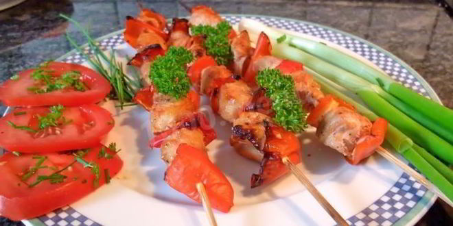 Рецепт шашлык из индейки в кефирном маринаде