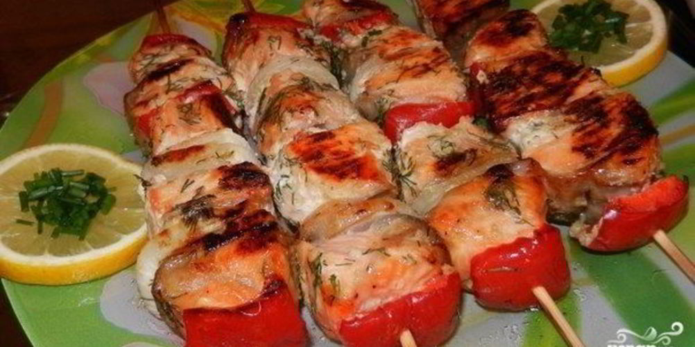 Как приготовить шашлык из кеты