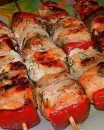 Шашлык из кеты