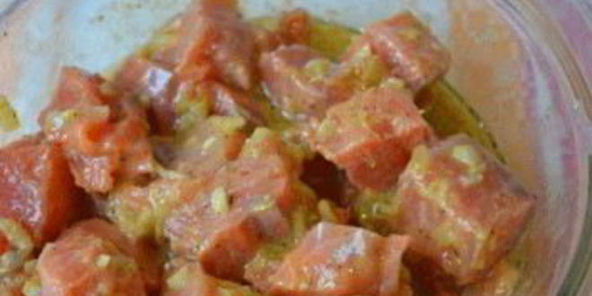 Рецепт шашлык из кеты