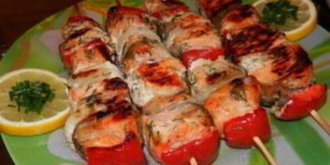 Рецепт шашлык из кеты
