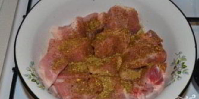 Рецепт шашлык из корейки свинины