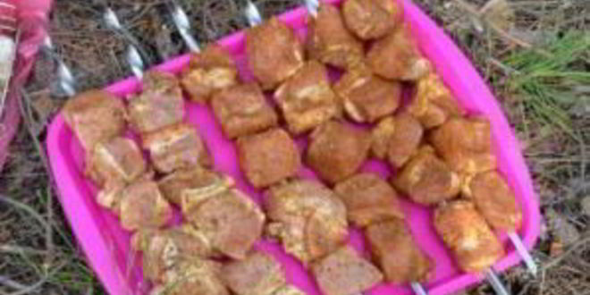 Рецепт шашлык из корейки свинины