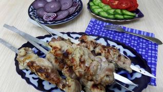 Рецепт Шашлык из кролика на минеральной воде