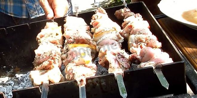 Рецепт шашлыка иза кролики с салома