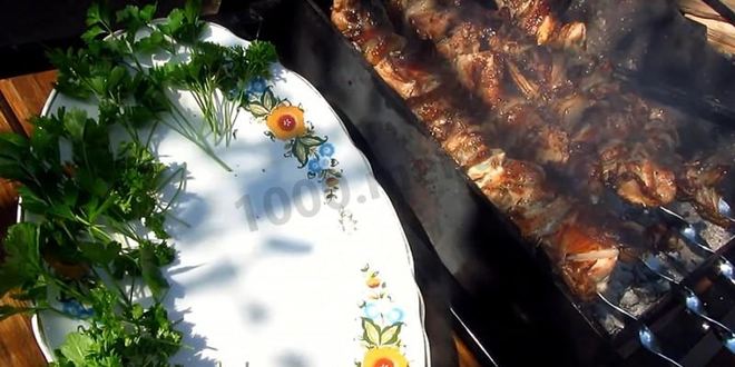 Рецепт шашлыка иза кролики с салома