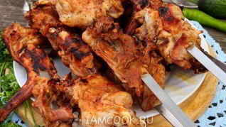 Рецепт Шашлык из кролика