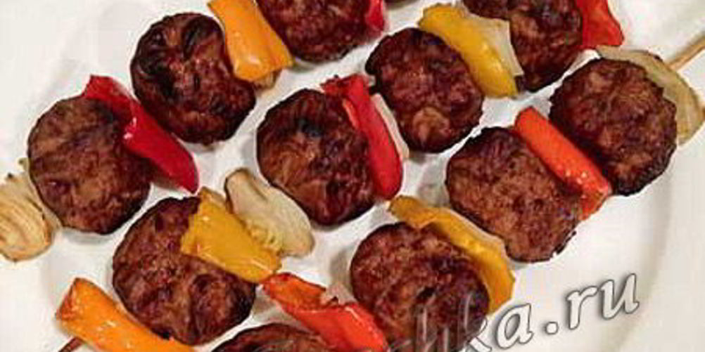 Рецепт шашлычки из куриного филе и ананасов