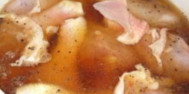 Рецепт шашлык из куриной голени