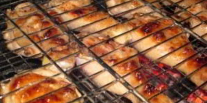 Рецепт шашлык из куриной голени