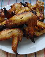 Шашлык из куриных крыльев