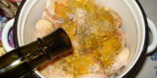 Рецепт шашлык из куриных крыльев