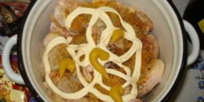 Рецепт шашлык из куриных крыльев