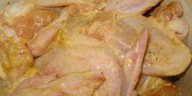 Рецепт шашлык из куриных крыльев