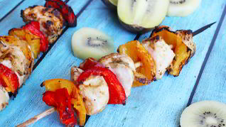 Рецепт Шашлык из курицы с киви