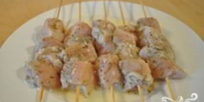 Рецепт шашлык из курицы в аэрогриле