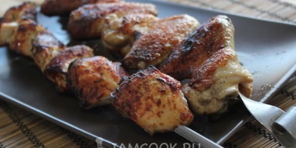 Как приготовить шашлык из курицы
