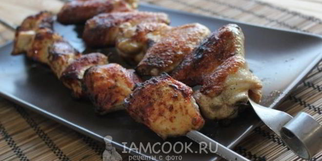 Рецепт шашлык из курицы