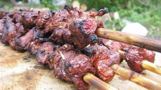 Рецепт Шашлык из лосятины